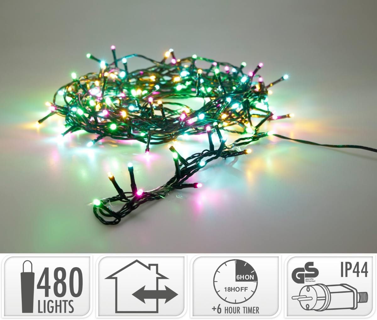 Led Verlichting 480 Led - 36 Meter - Kerst - Festival
