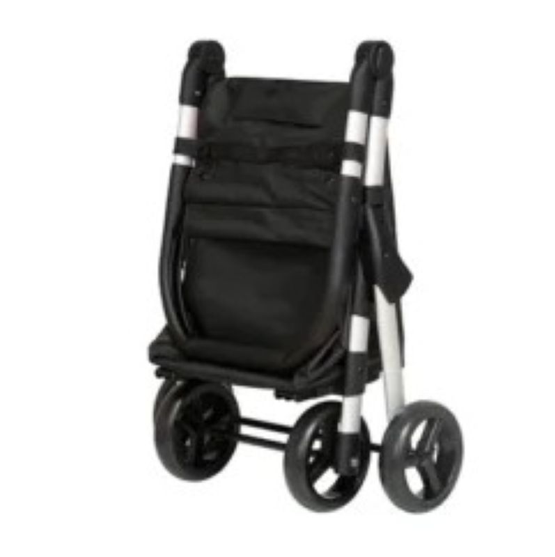Duett Muuvi Up Rood - Boodschappentrolley - Tasinhoud 46L - 4 Wielen - Opvouwbaar